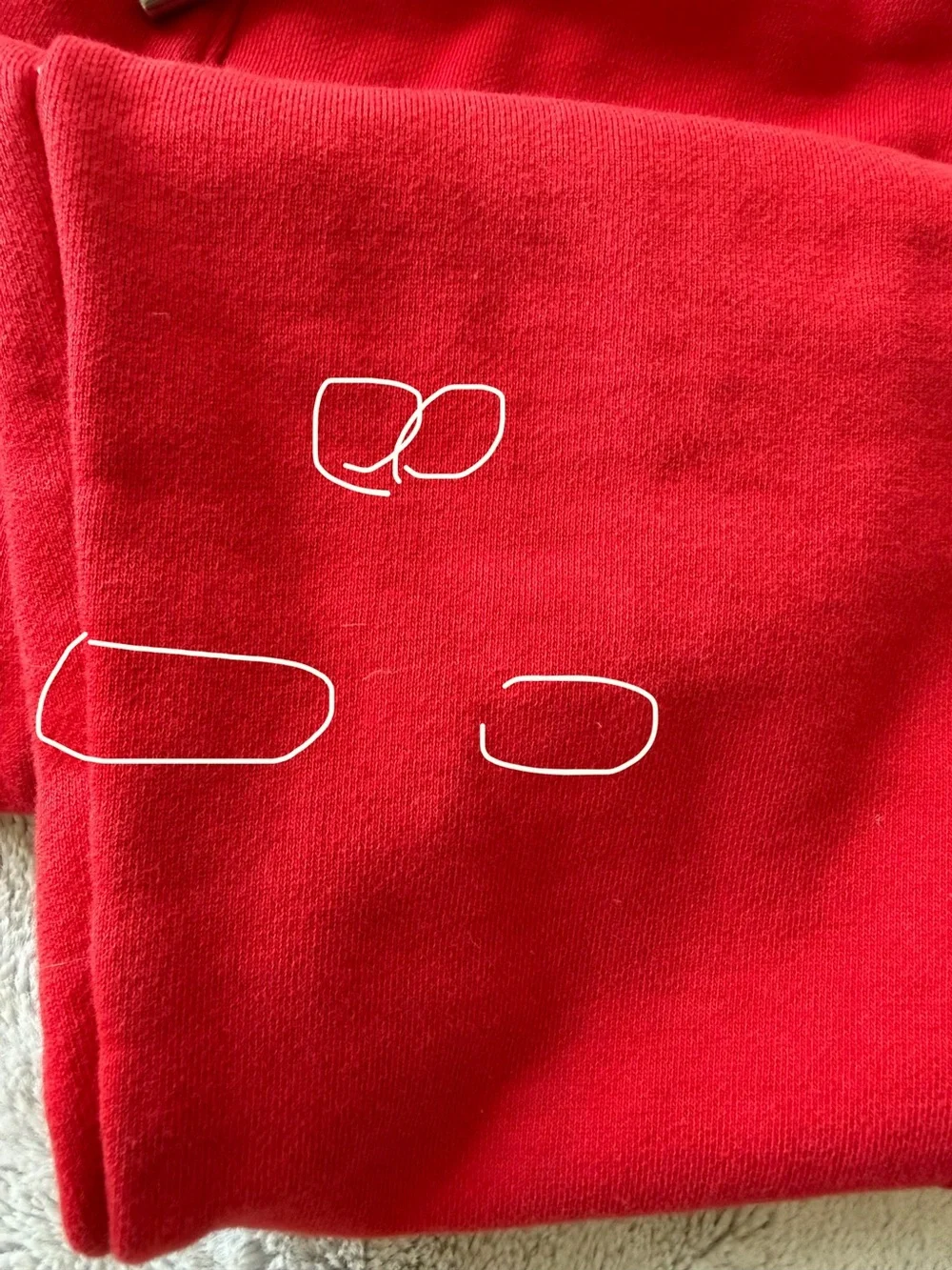 Psycho Bunny Kids Red Hoodie & Sweatpants Matching Set